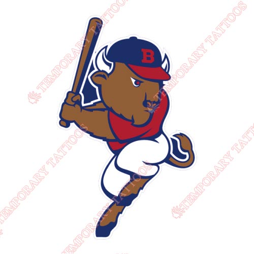 Buffalo Bisons Customize Temporary Tattoos Stickers NO.7940